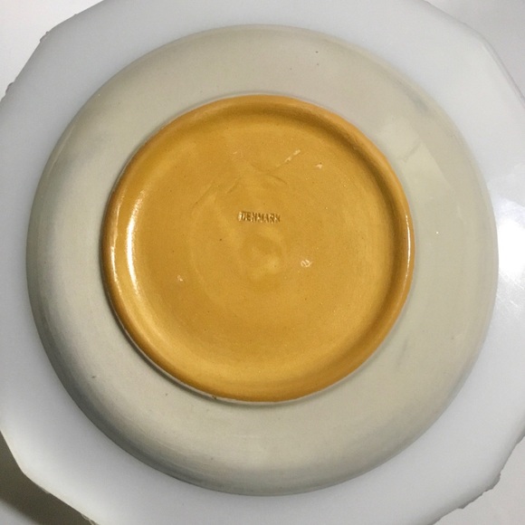 RARE ANTIQUE HAK Denmark 🇩🇰 pottery ‘Marguerit’ or ‘Margueritte’ pattern trio - Picture 10 of 10